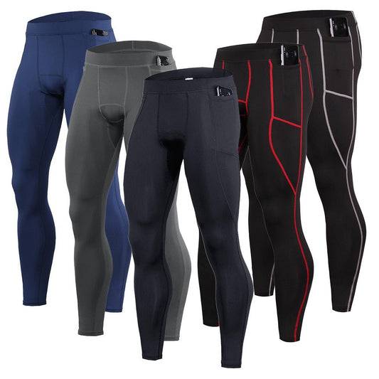 Autumn And Winter Quick-drying Sports Fitness Pants Men - ARCRU APPAREL