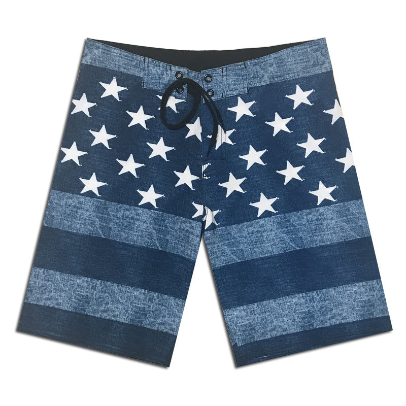 Summer quick-drying beach pants men